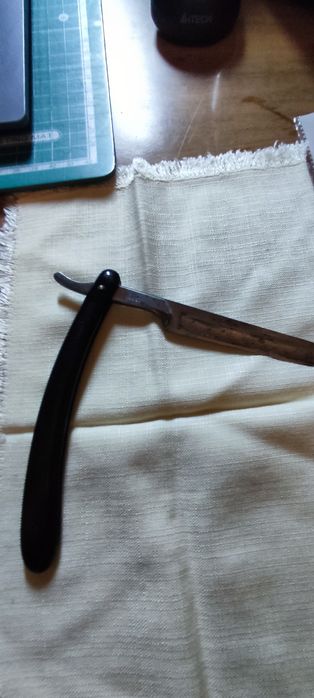 Бритва опасная "Гравюра" Завод Труд Вача 1957 г. СССР Винтаж