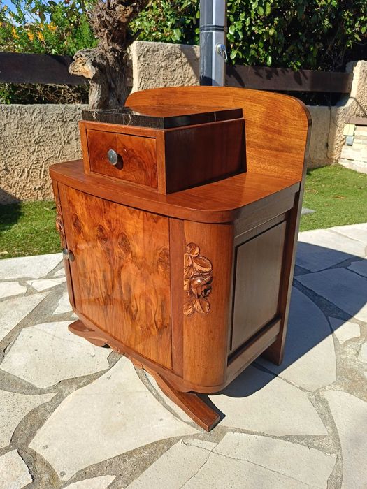 Duża szafka nocna Art Deco