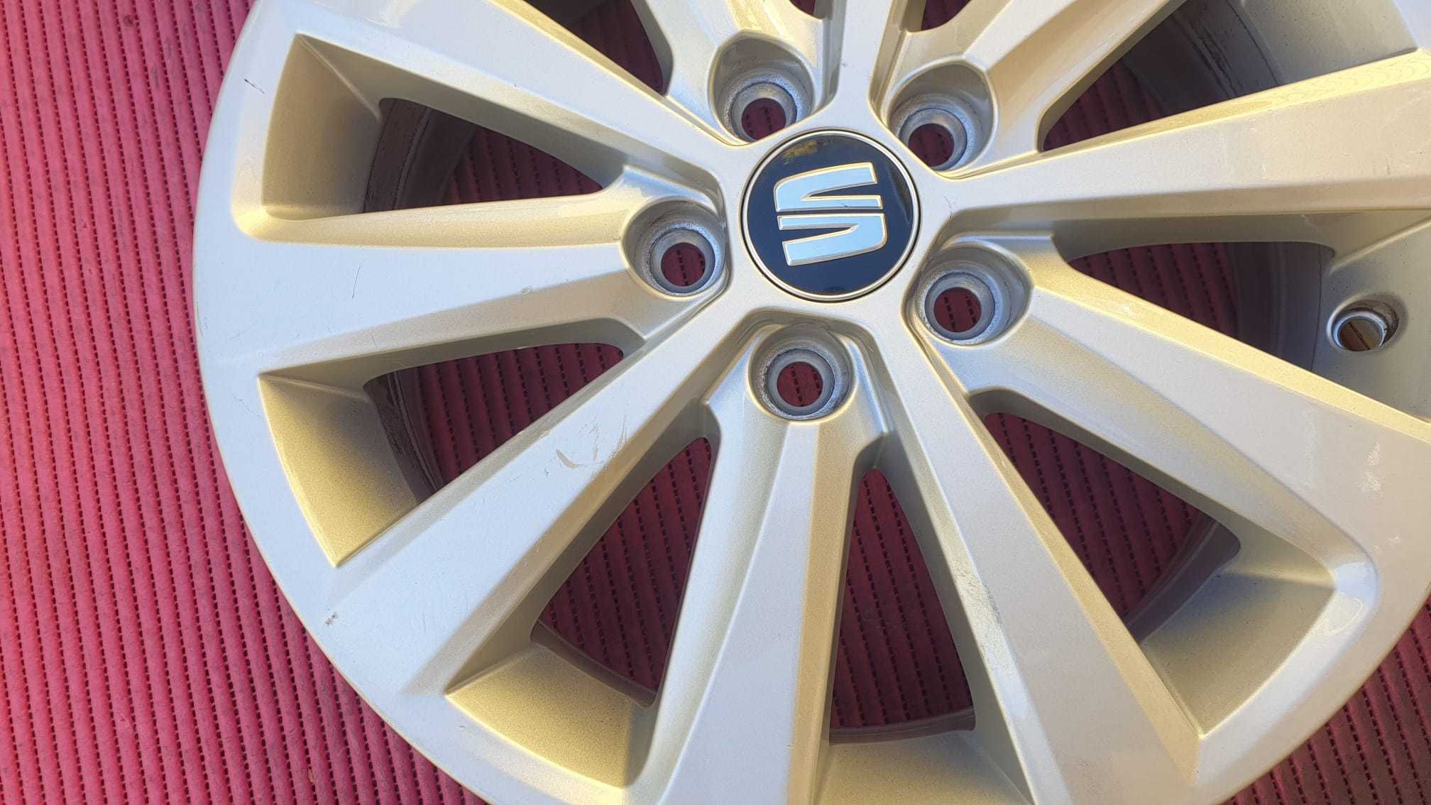 3973-Jantes 15 5x100 Originais Seat Ibiza, tbm para VW Polo, etc