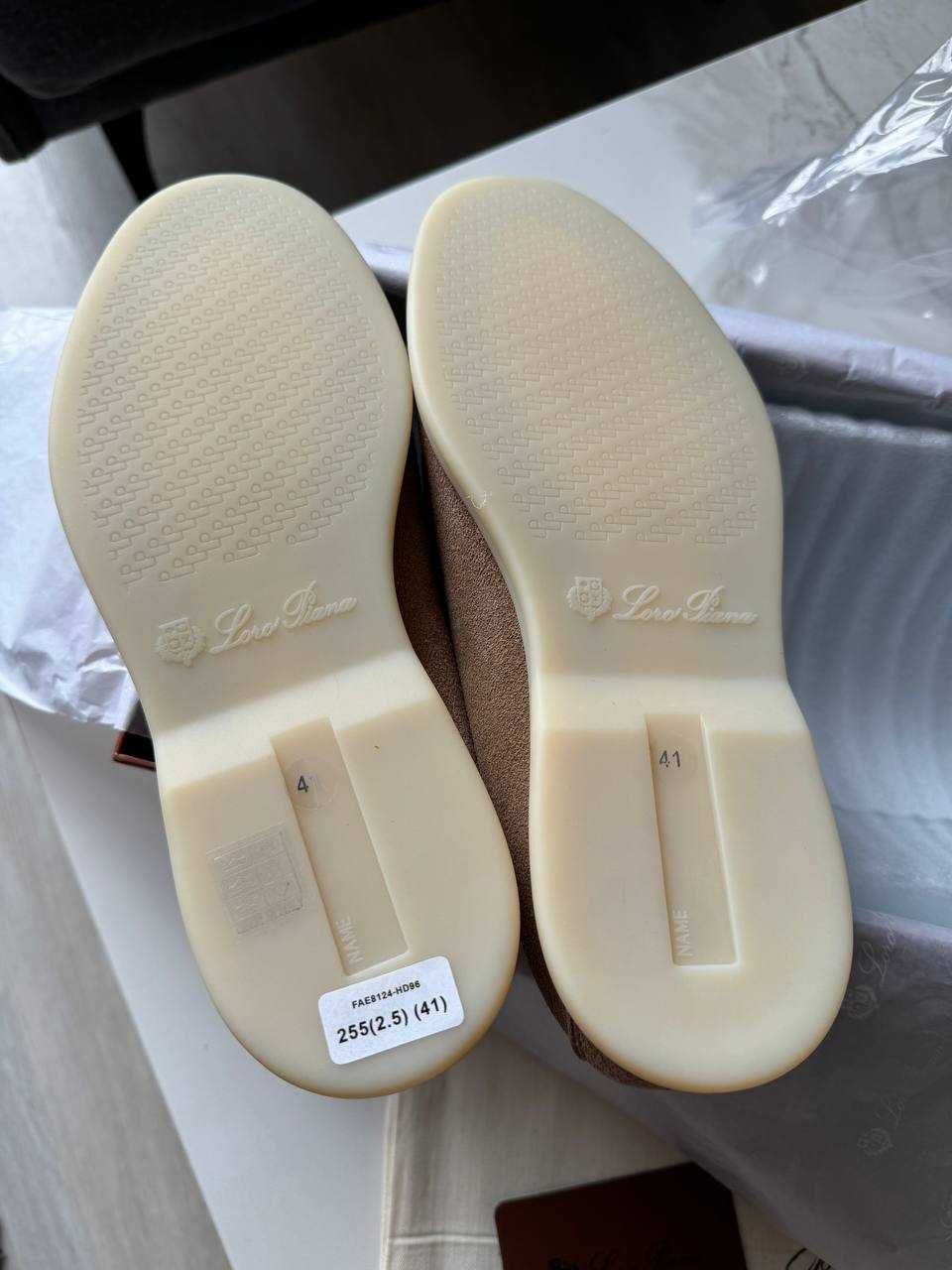 Лофери Loro Piana summer walk мокасини 26 см 40 розмір