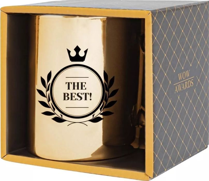 Kubek na prezent - The Best!. Be-Happy Gifts. Nowy Produkt