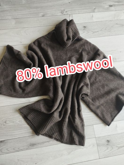 Mexx sweter, golf z szerokimi rękawami