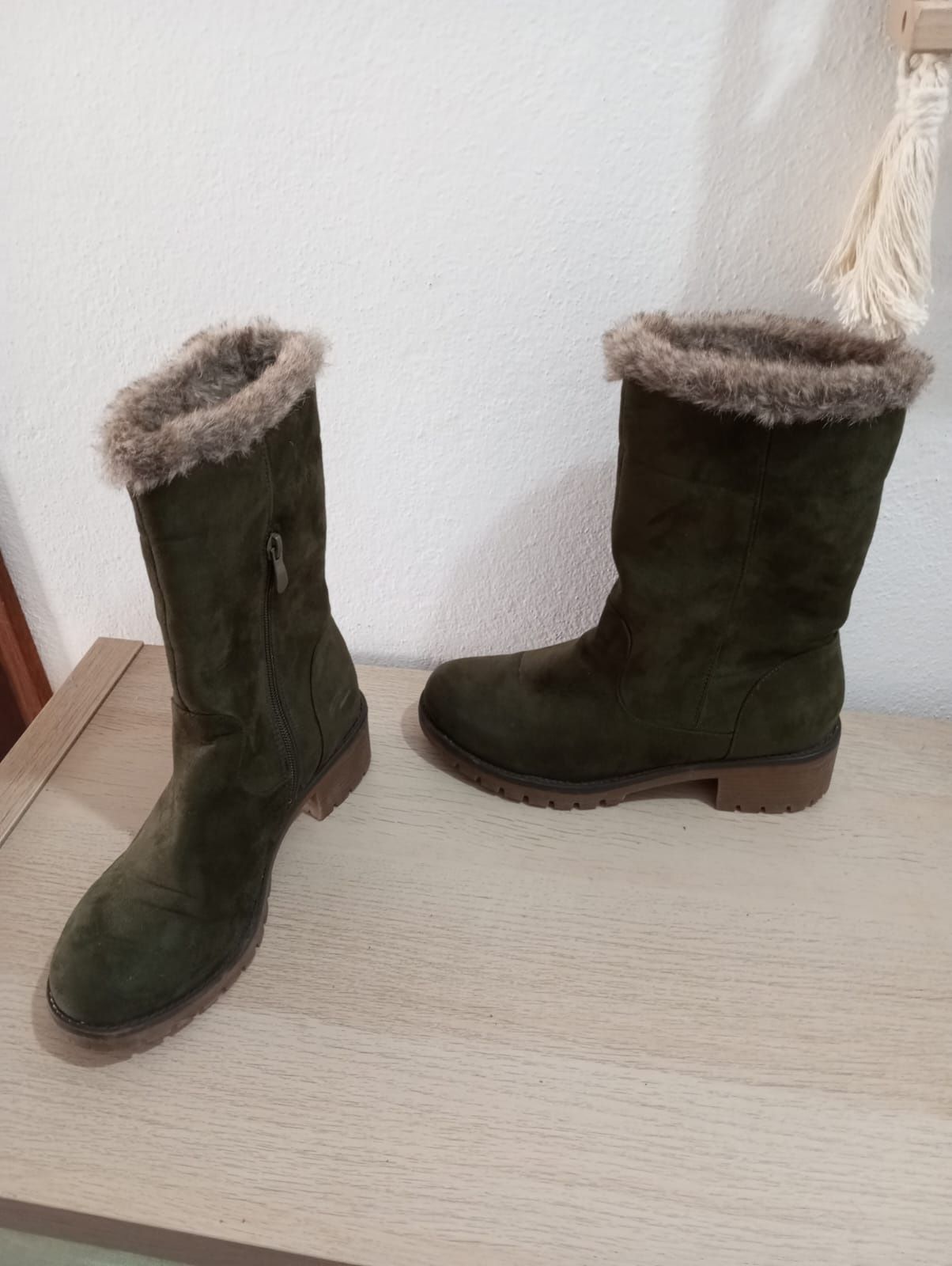 Botas Vintage Tamanho 38
