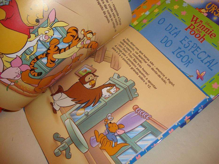 Livros Disney Winnie the Pooh- Clube do Livro (Novos)