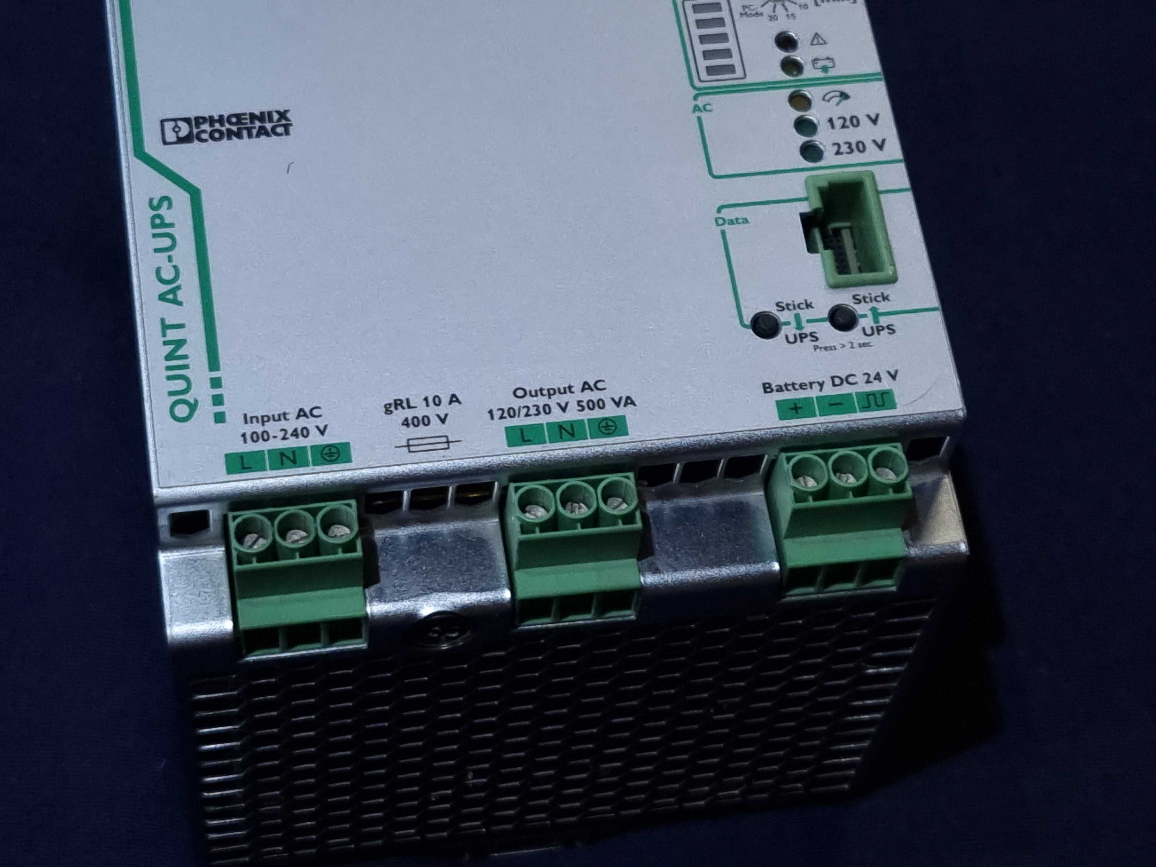 UPS 230V Phoenix Contact QUINT-UPS/1AC/1AC/500VA używany sprawny