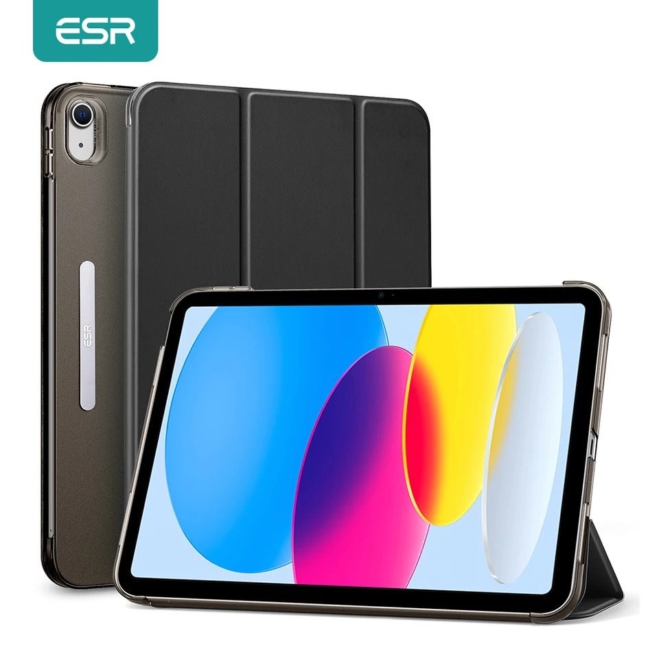 Чехол-книжка ESR Ascend Trifold Case Black для iPad 10 10.9" (2022)