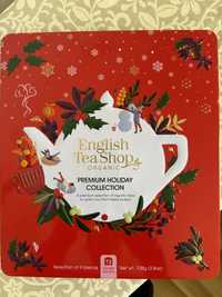 English tea shop organic puszka pojemnik herbaty premium holiday