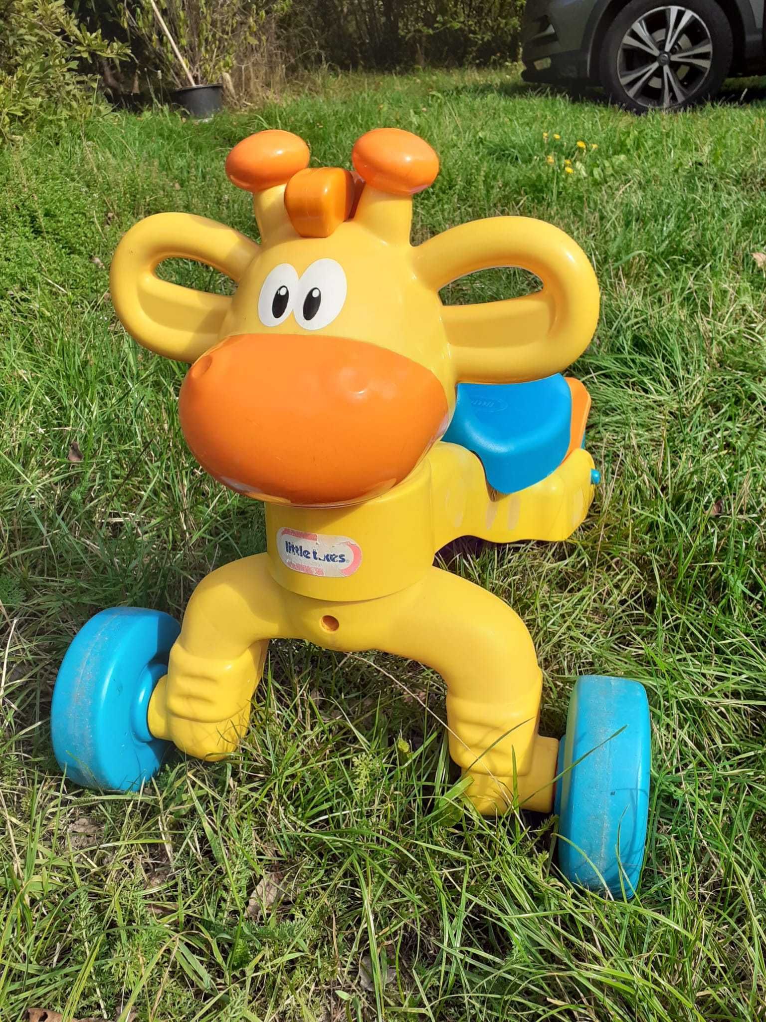 Rowerek jezdzik zyrafa little tikes