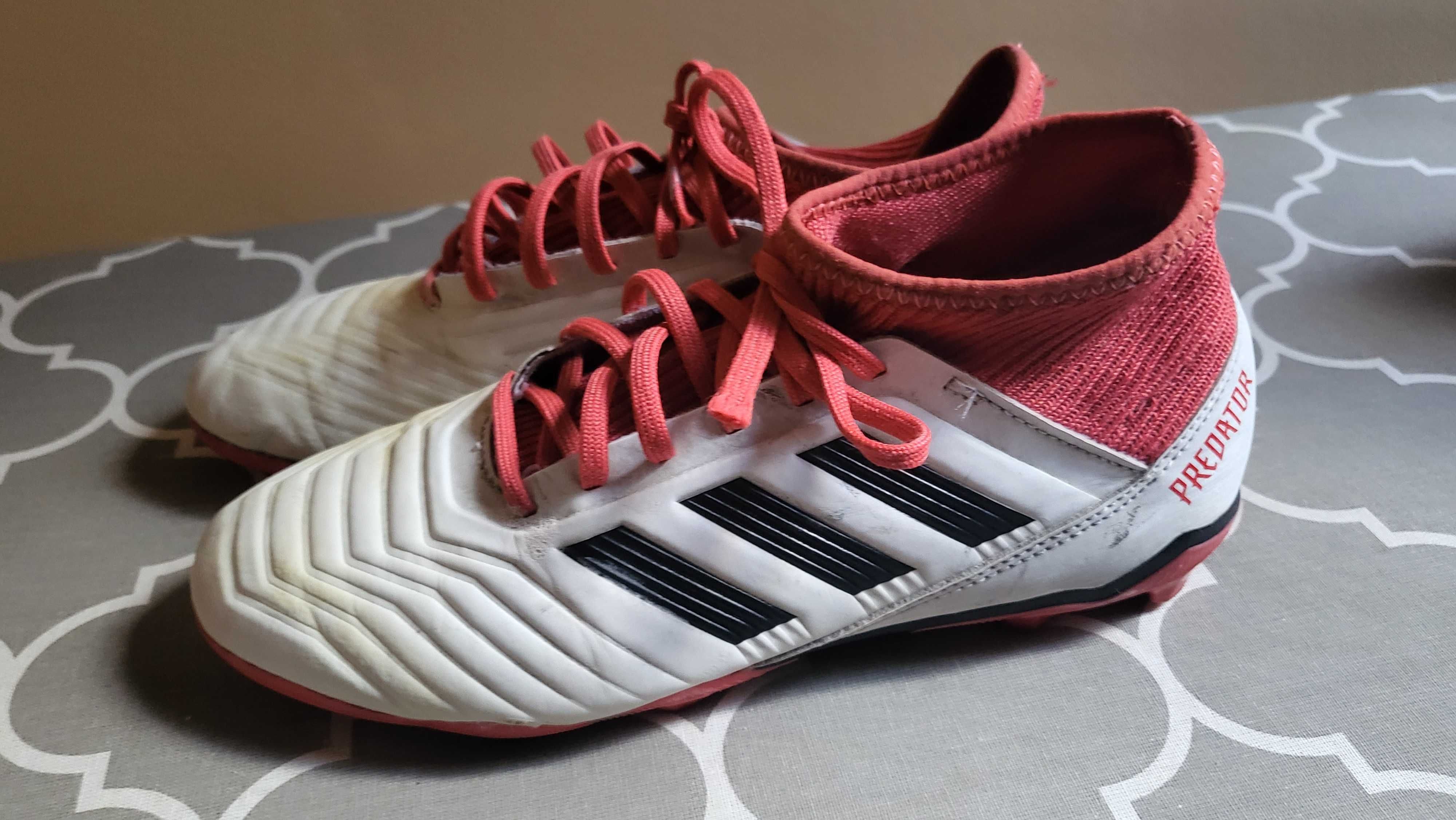 Korki adidas predator white r 38