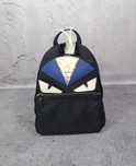 Рюкзак Fendi Monster Eyes Nylon With Leather and Fur Crest сумка Herme