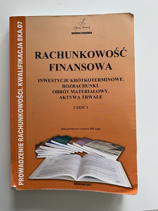 rachunkowość finansowa cz.1