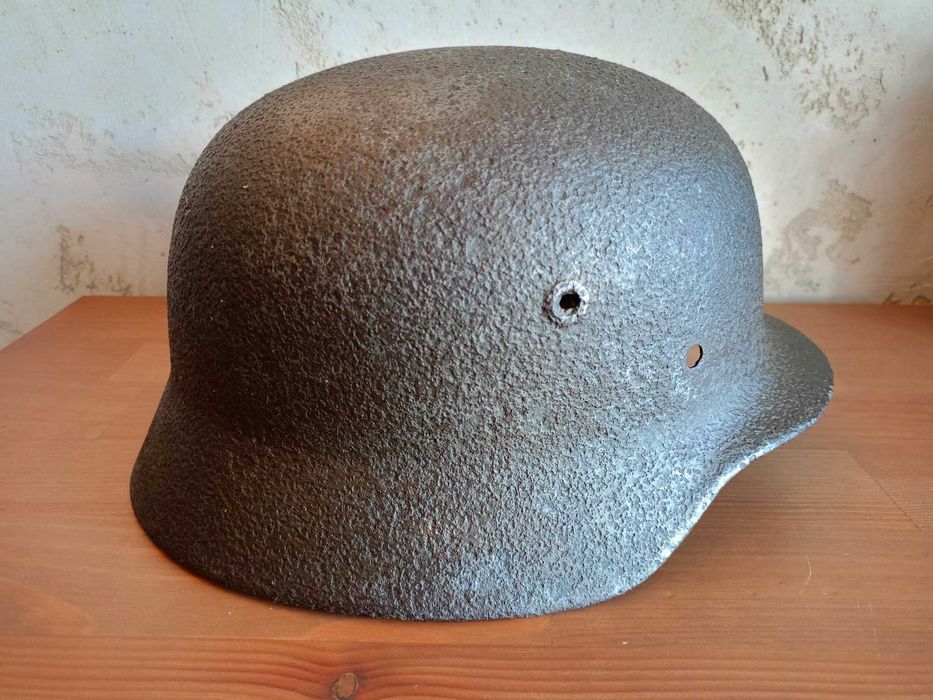 Hełm niemiecki M40 stahlhelm wykopek Wehrmacht rzesza antyk militaria