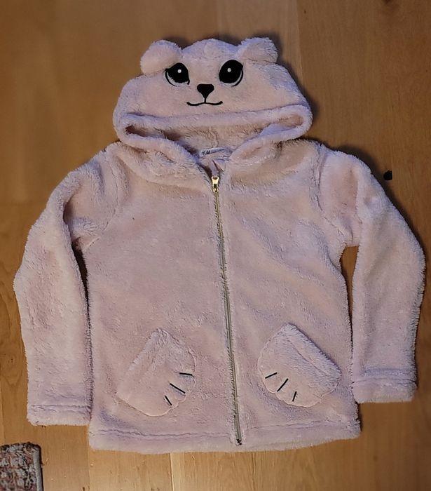 Ciepła bluza dla dziewczynki