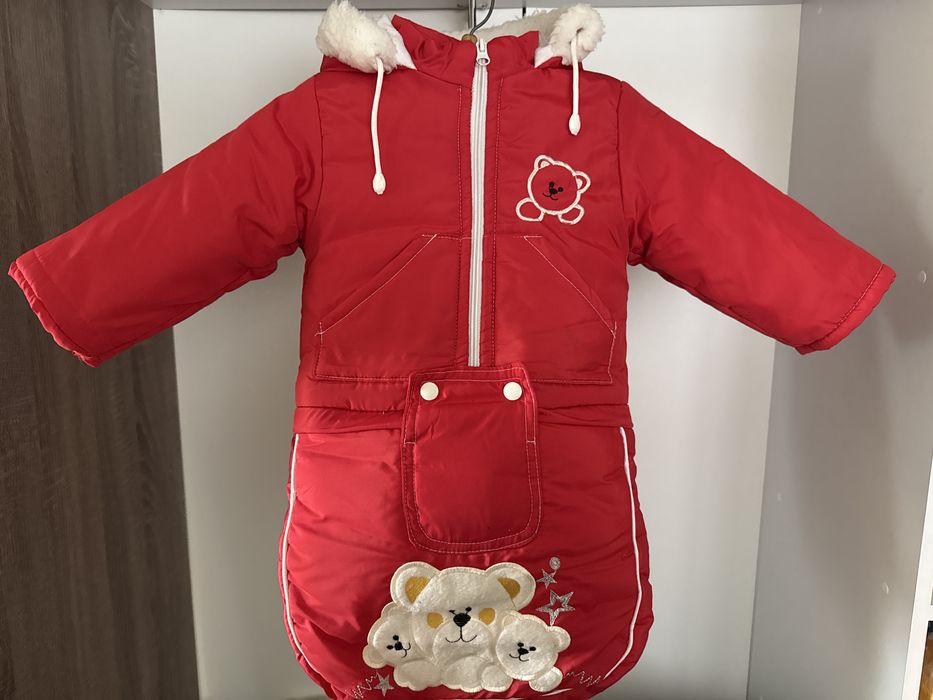 Зимовий конверт-комбінезон