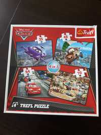 Puzzle Auta 4in1