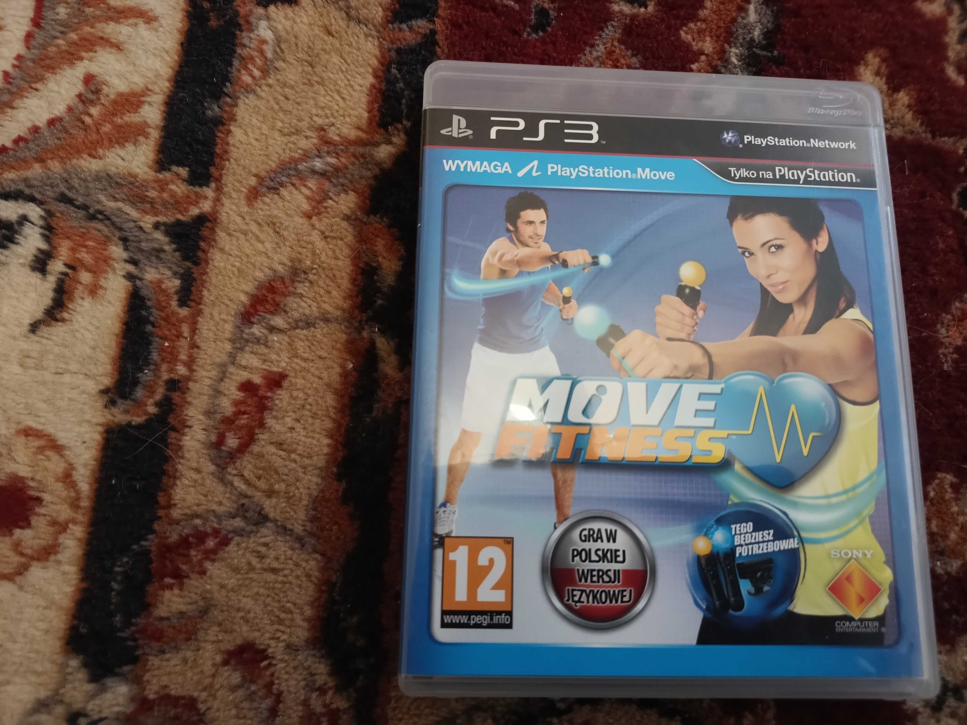 PS3 move fitness - gra trening dla dzieci i dorosłych