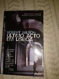 Livro Último Acto em Lisboa - de Robert Wilson