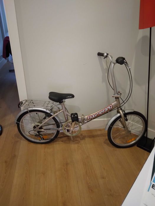 Bicicleta  dobrável pouco uso