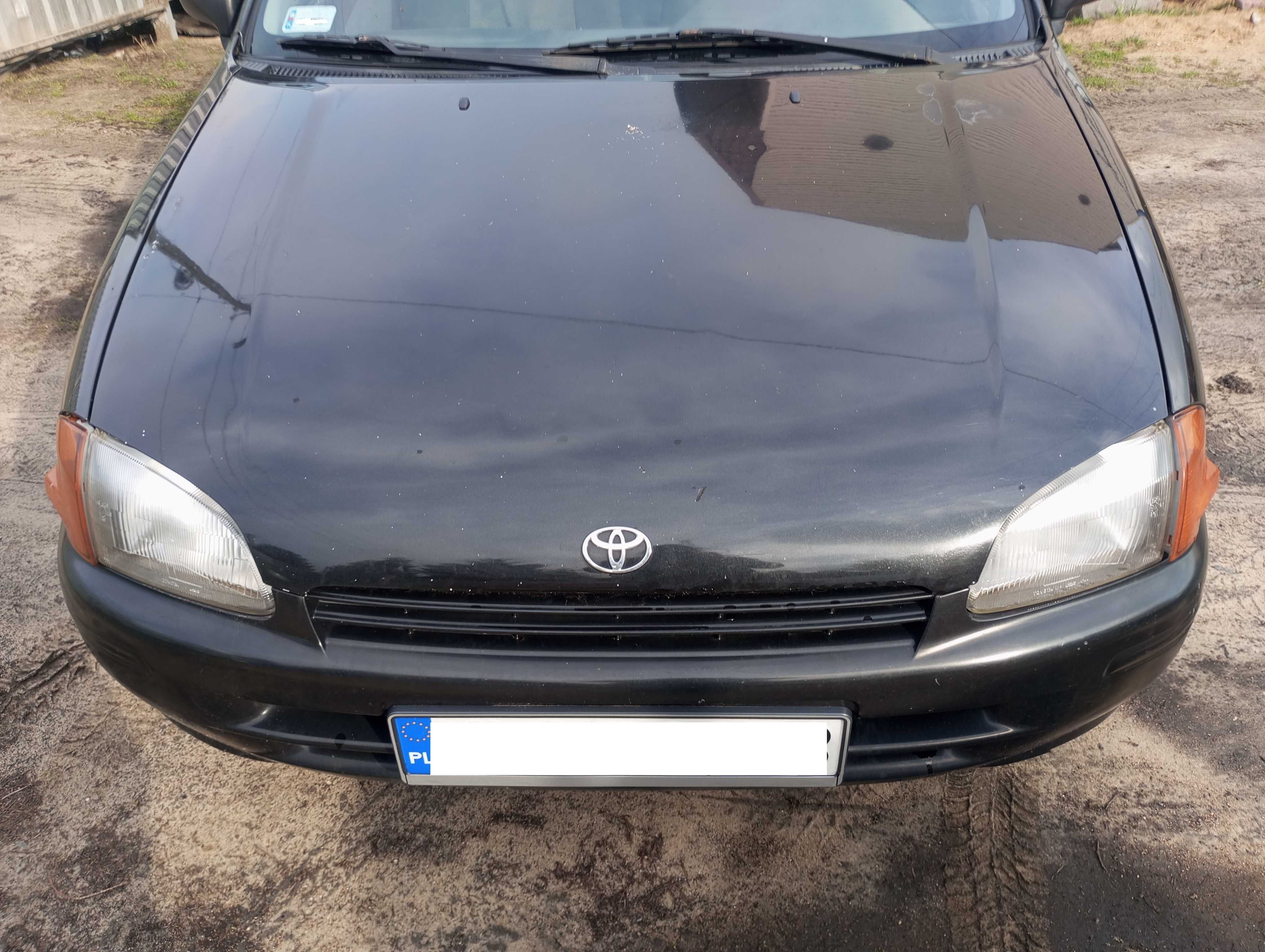 toyota starlet maska błotnik lampa zderzak caly przód