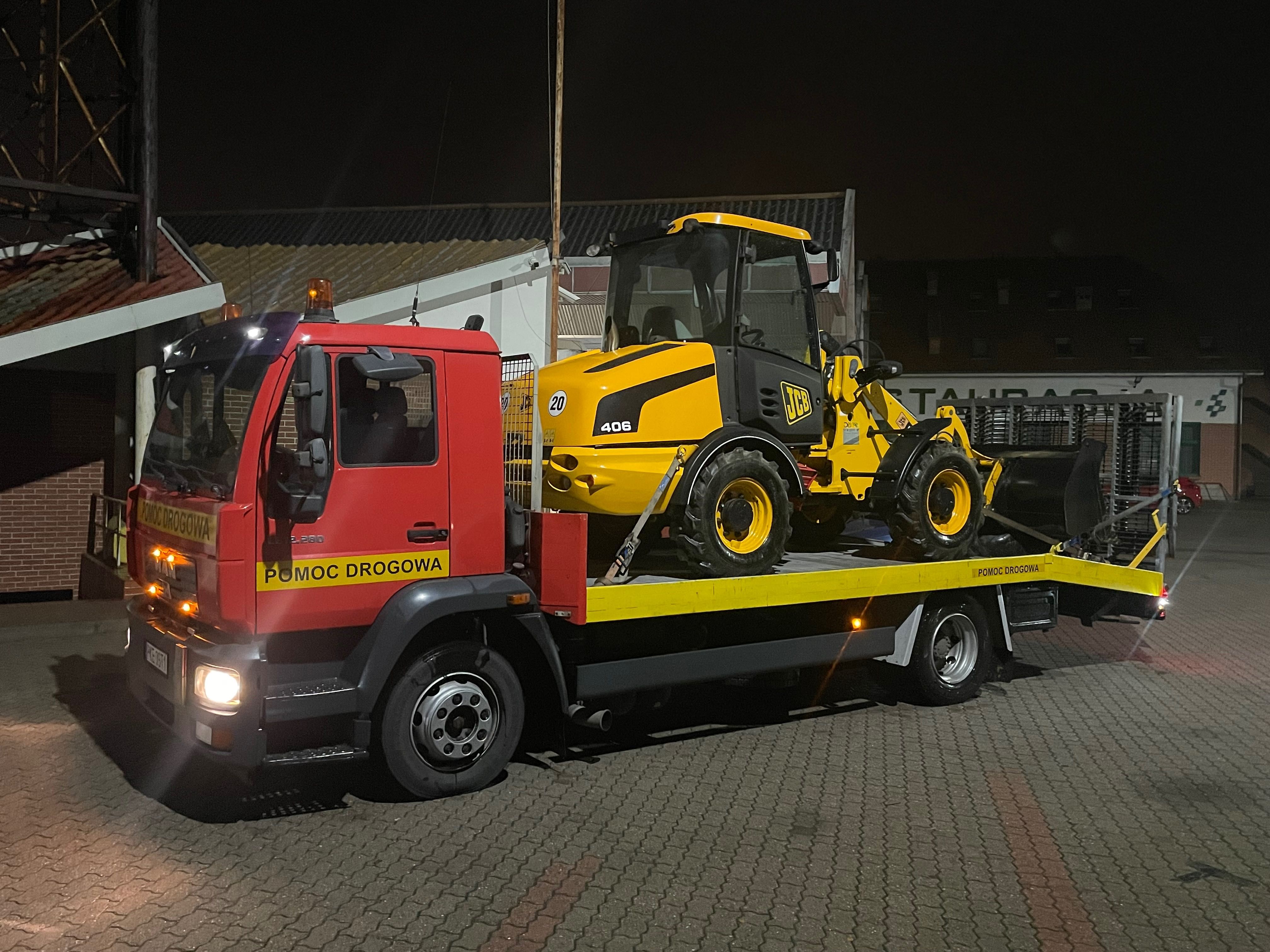 usługi transportowe pomoc drogowa 24h osobowe ciężarowe laweta