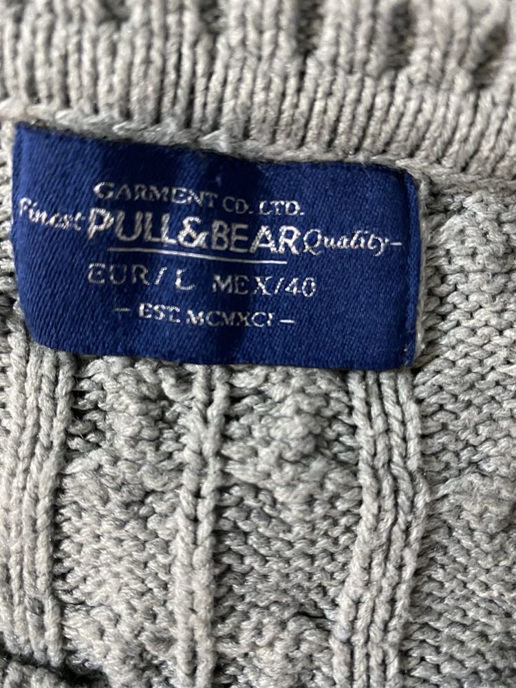 Sweter damski szary Pull Bear