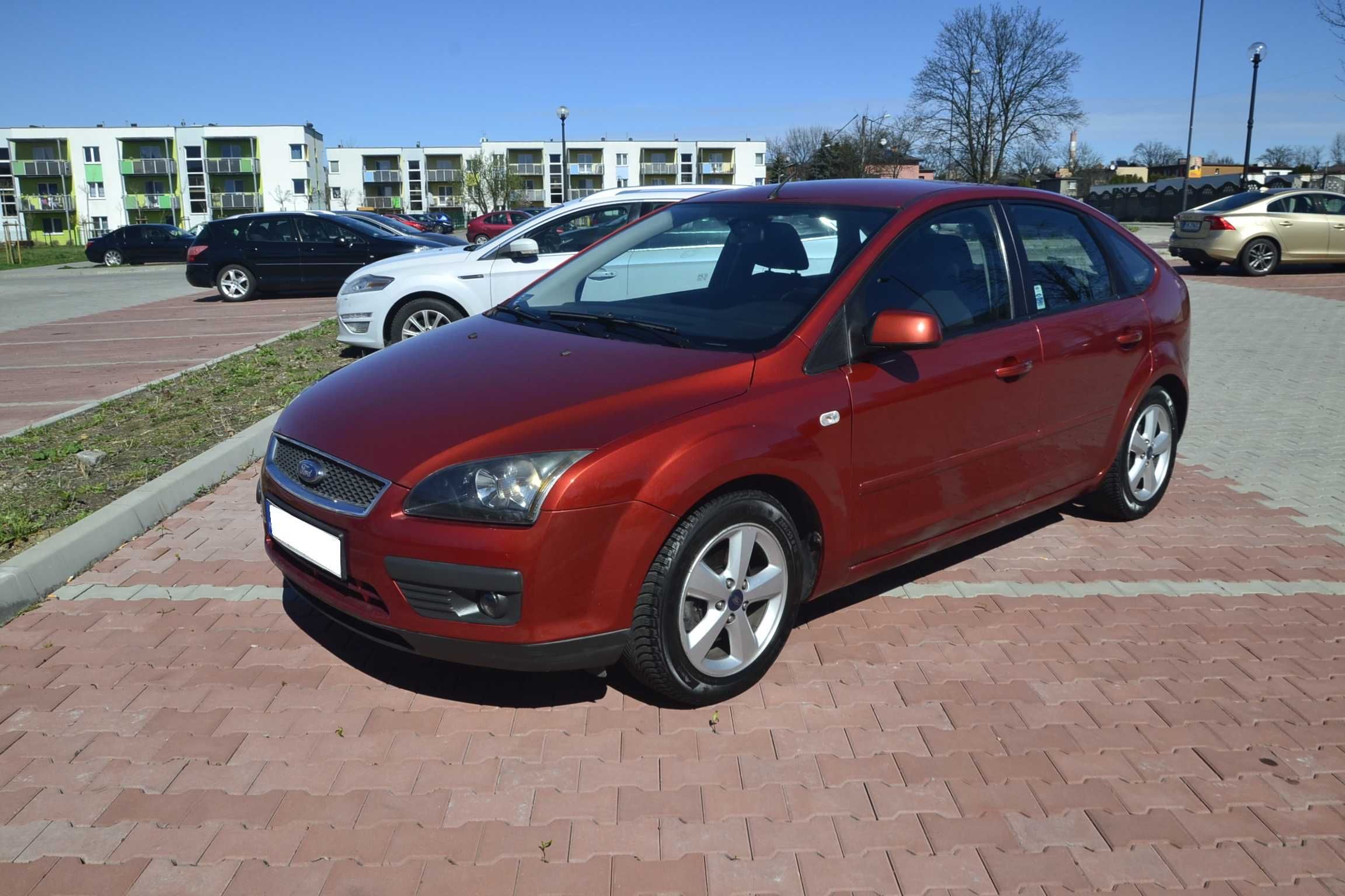 Ford Focus rej lipiec 2007 rok 1,6 16V Moc 116KM Klimatronic