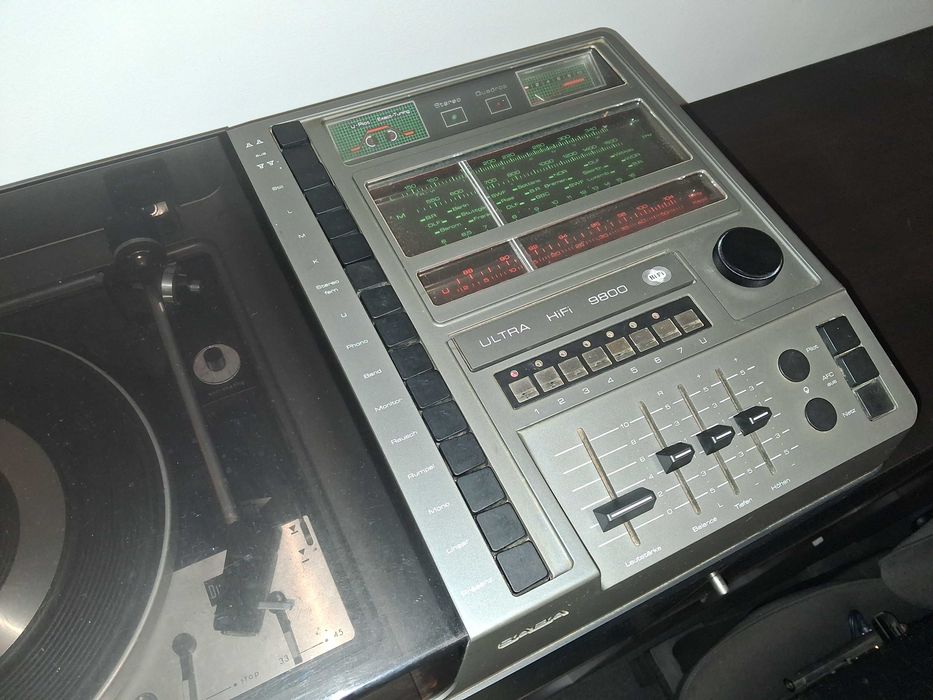 Saba Ultra HiFi 9800 Amplituner Gramofon Dual