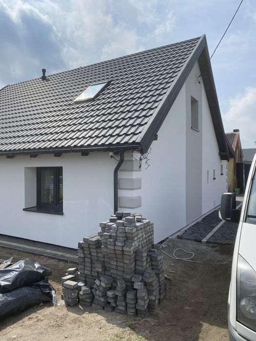 Elewacje/Siatka klej/ tynkiwanie elewacji/malowanie elewacji