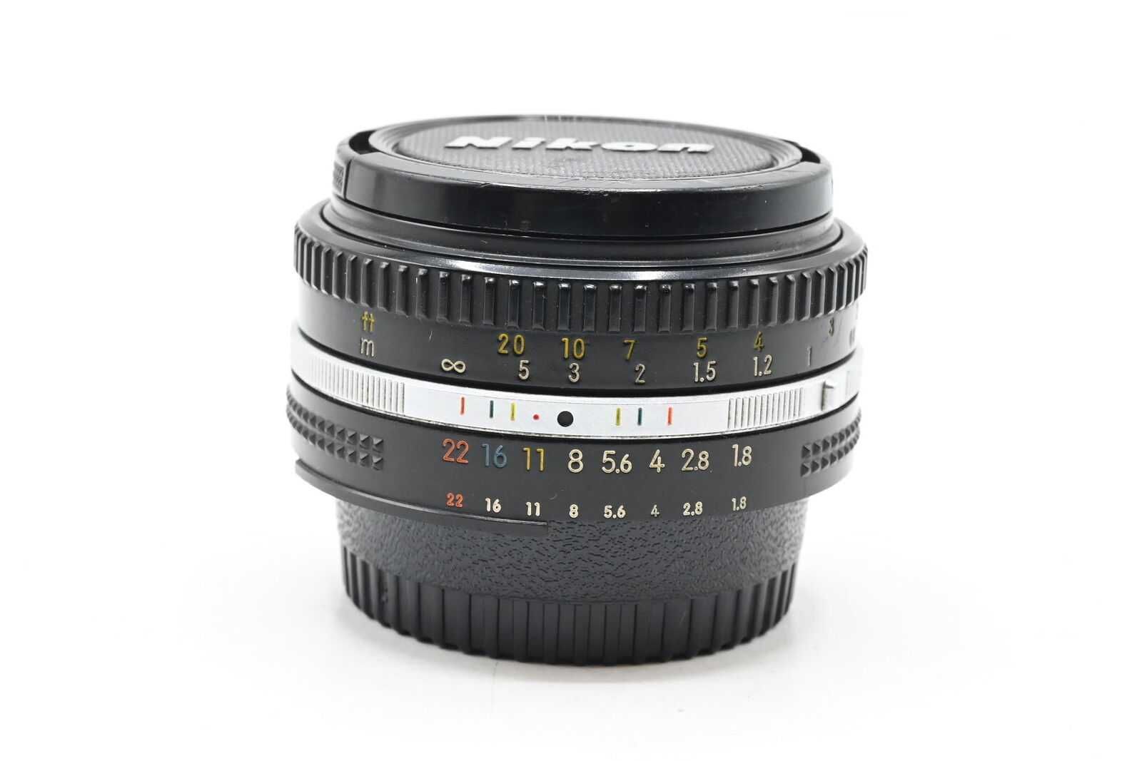 Lente objetiva de câmera Nikon lens series e 50mm 1:1.8