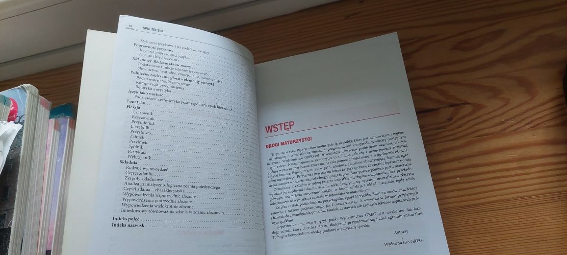 Repetytorium maturzysty język polski zakres podstawowy I rozszerzony