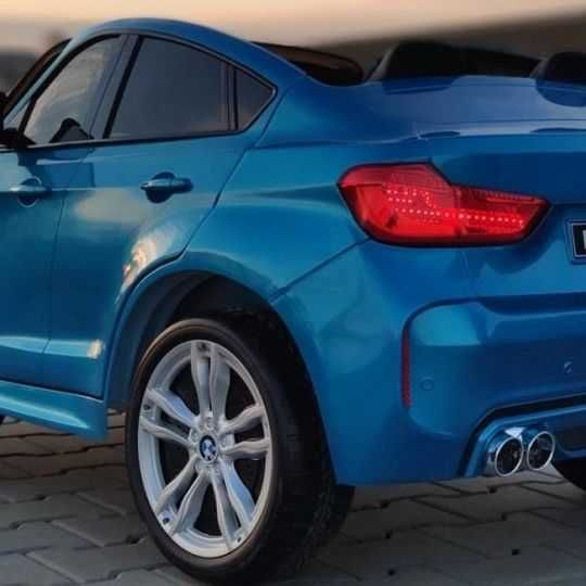 Auto na Akumulator BMW X6 Niebieskie Lakierowane 2 osobowe