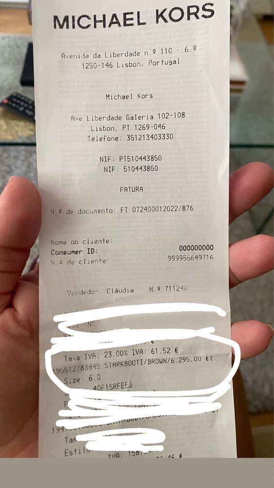 Bota Michael Kors usada 1 vez