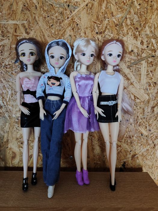 Lote bonecas articuladas