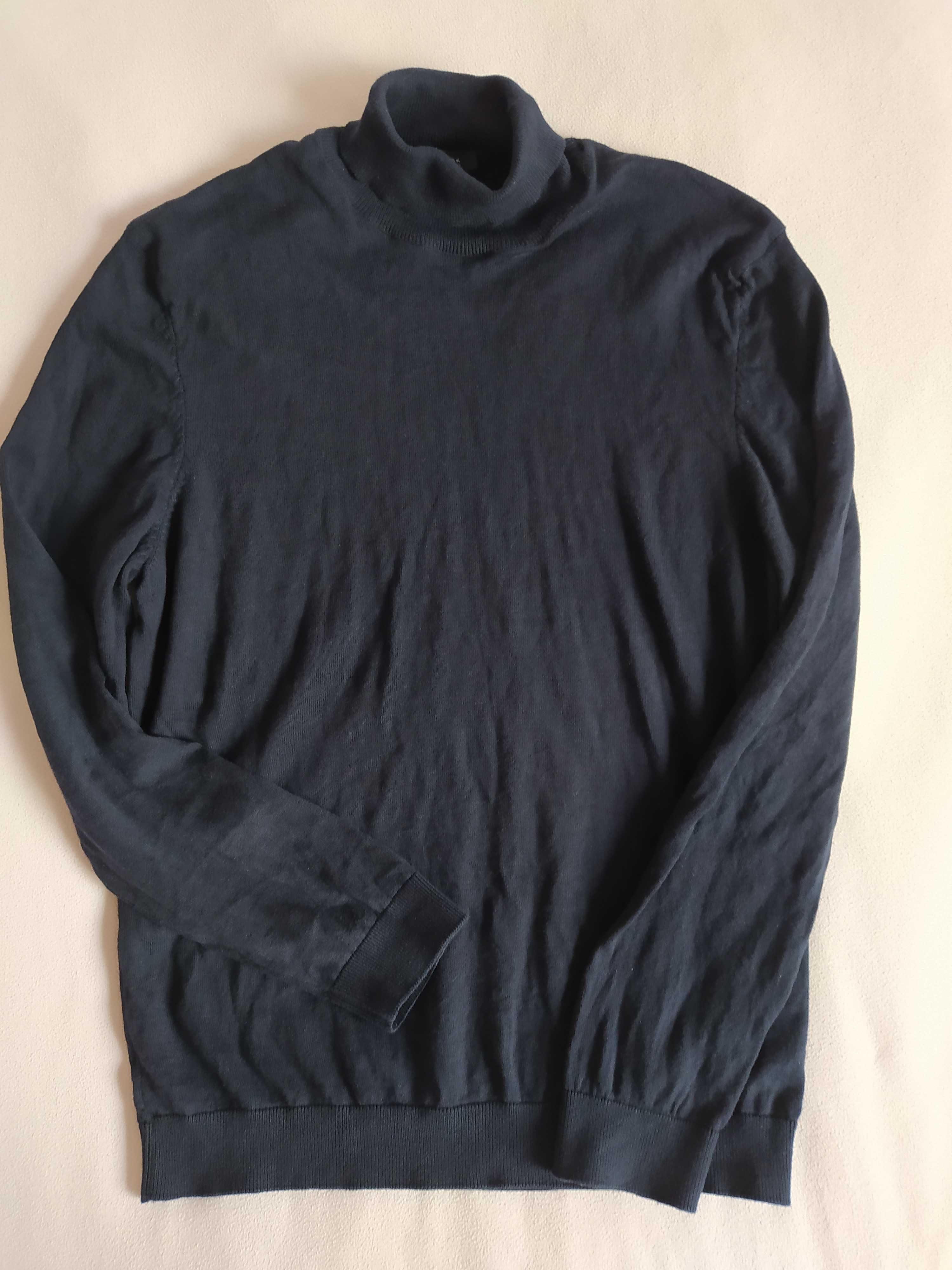 G by Guess męski kardigan New Look golf sweter cienki lekki L/XL