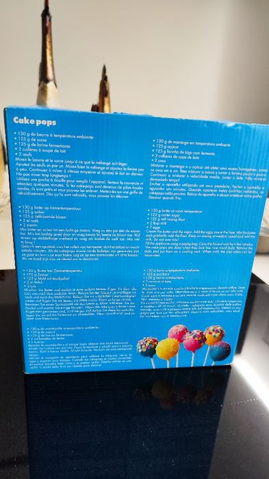 Cake pops em ótimo estado