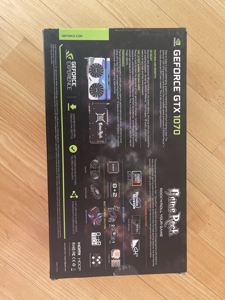 Geforce GTX 1070