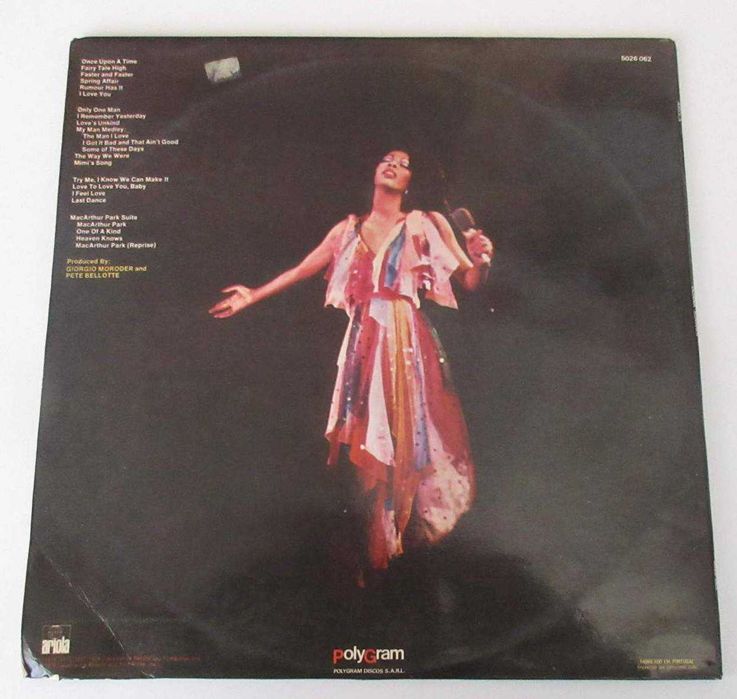 DONNA SUMMER - Live And More (LP Duplo)