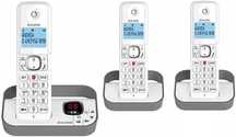 zestaw 3 telefonów bezprzewodowych (trio) z automatyczną sekretarką