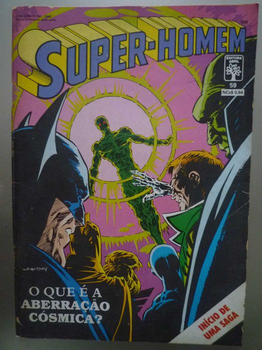 O Novo Incrivel Hulknº 86  e Super- Homem nº 50, 59, 80, 82, 84 e 85