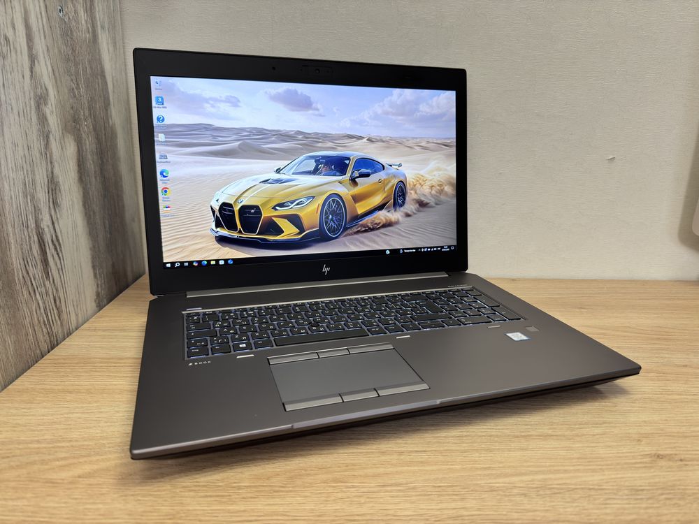 17.3”FHD IPS HP zBook 17 nVidia RTX5000 16 Gb i7-9850H/64/1000