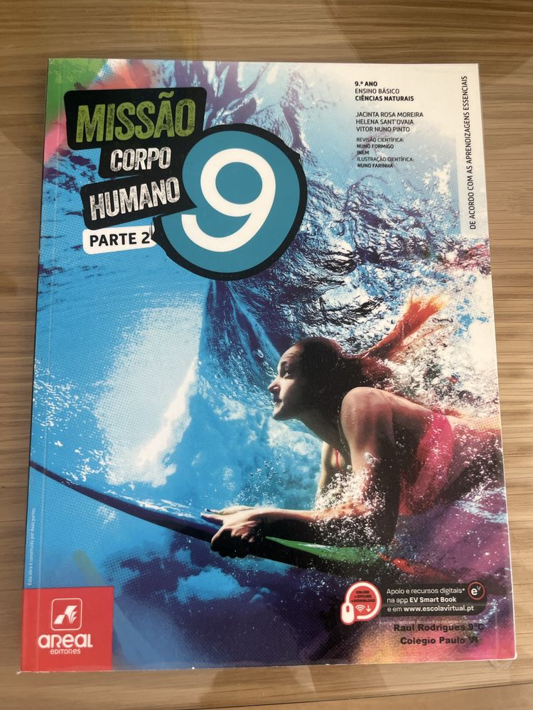 Manual de Ciencias Parte 1 e 2, 9ano