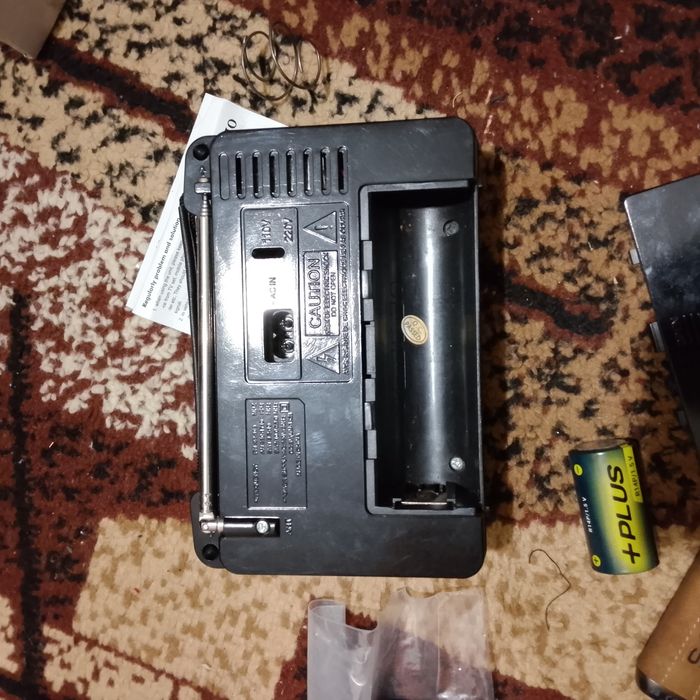 Радио новое на батарейках