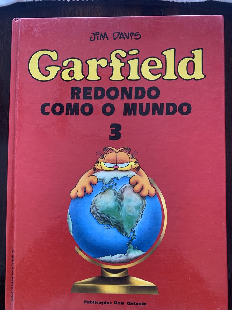 Livro Garfield Redondo como o mundo