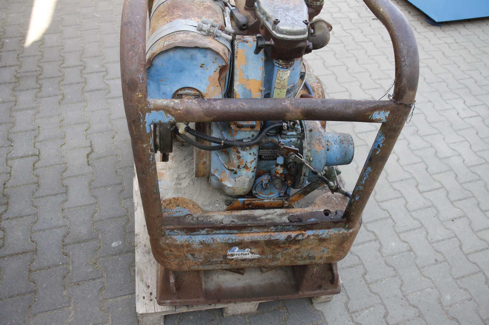 silnik Hatz e89fg do zageszczarka 950kg  sam płytowa vibromax ats 6002
