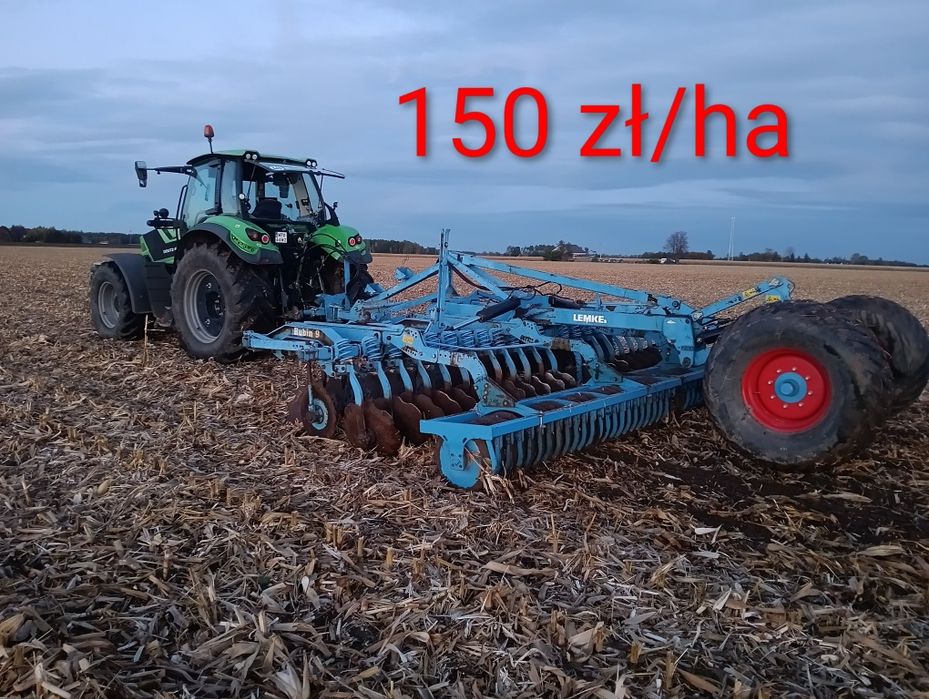 Talerzowanie LEMKEN RUBIN 9