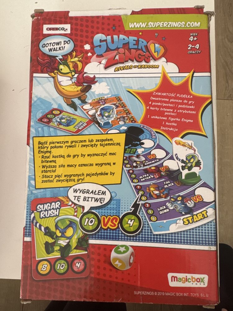 Gra bitewna Super zings
