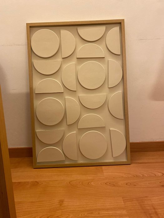 Quadro original tipo carvalho