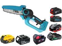 Mini Piła dedra do gałęzi 15CM 18V Adapter Dewalt Makita Milwaukee