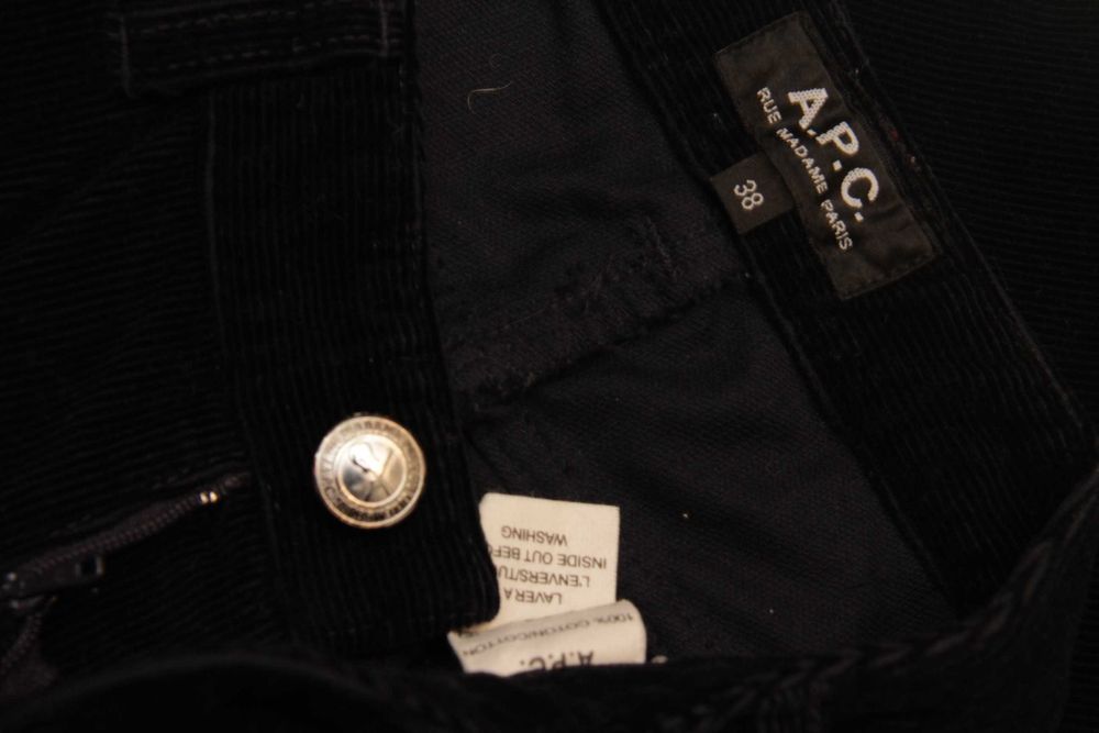 A.P.C. corduroy pant рр 38 брюки вельветовые из хлопа