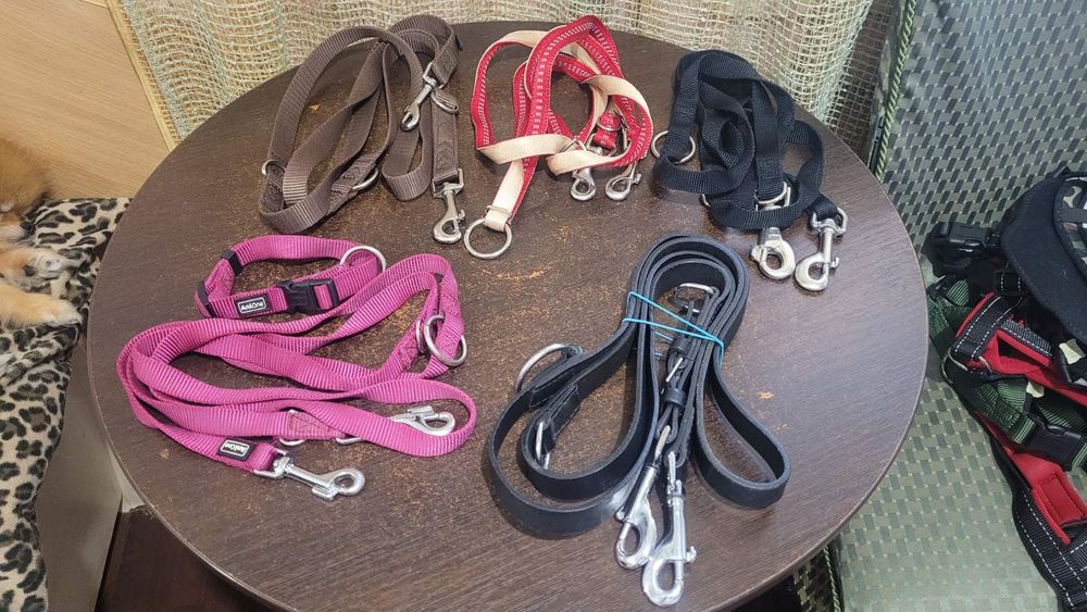 Поводок с перетяжкой  для средних и больших собак